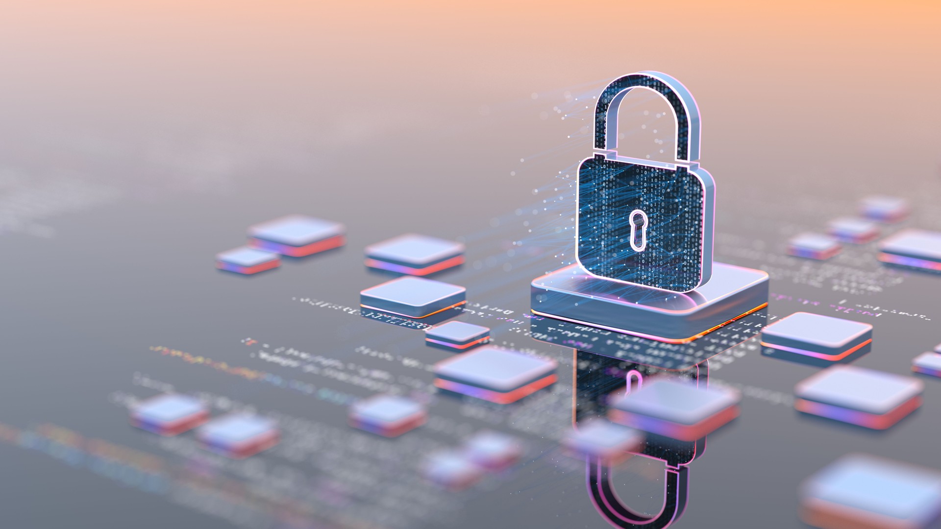 Digital concepto de seguridad 